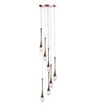 Lámpara de Techo LED con 3 Niveles de Brillo Cosmos Lluvia de Estrellas 8 Luces