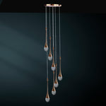 Lámpara de Techo LED con 3 Niveles de Brillo Cosmos Lluvia de Estrellas 8 Luces