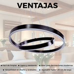 Lámpara de Techo LED con 3 Niveles de Brillo Cosmos División de Anillos
