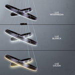 Lámpara de Techo LED con 3 Niveles de Brillo Cosmos División de Anillos