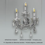 Arbotante Maria Theresa RG5006-3W Plateado