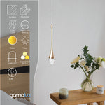 Lámpara de Techo LED con 3 Niveles de Brillo Cosmos Estrella Fugaz