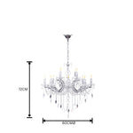 Candil Maria Theresa RG5006-12L Plateado