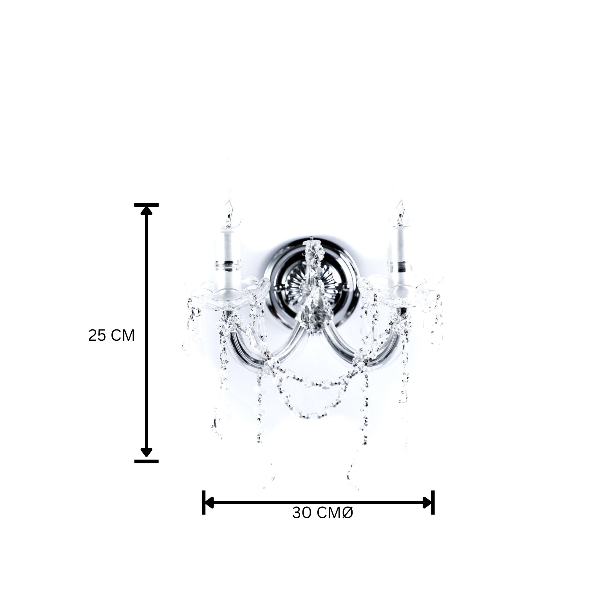 Arbotante Maria Theresa RG5006-2W Chrome