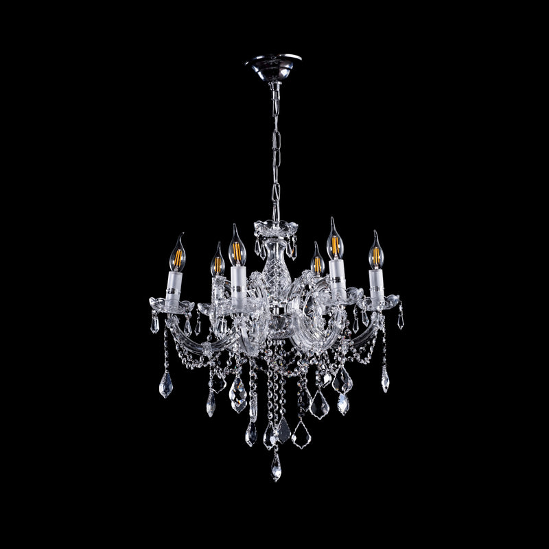 Candil Maria Theresa RG5006-6L Plateado