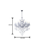Candil Maria Theresa RG5011-19L Plateado
