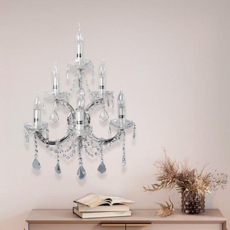 Arbotante Maria Theresa RG5006-6W Plateado
