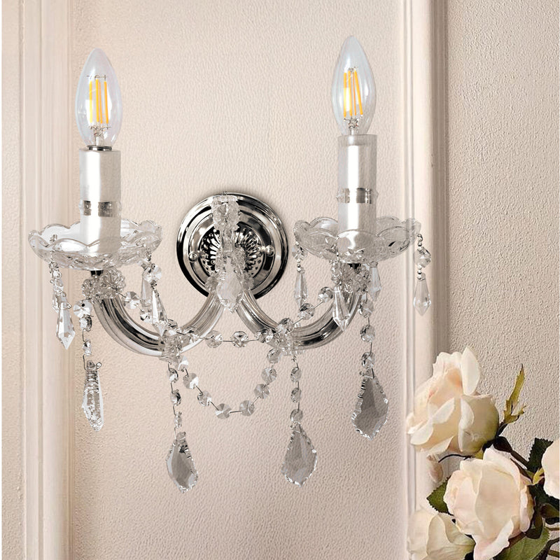 Arbotante Maria Theresa RG5006-2W Plateado
