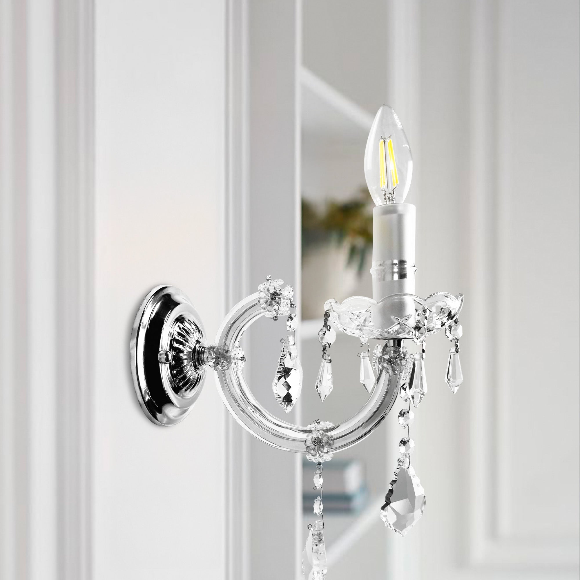 Arbotante Maria Theresa RG5006-1W Chrome
