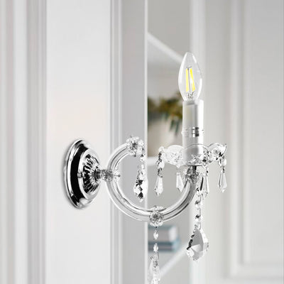 Arbotante Maria Theresa RG5006-1W Plateado