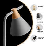 Lámpara Decolamp S3018 Gray