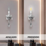 Arbotante Maria Theresa RG5006-1W Plateado