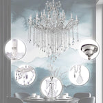 Candil Maria Theresa RG5001-25L Plateado