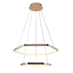 Candil Lámpara DECO 3 Cambios de Luz y Altura Regulable CONTEMPO