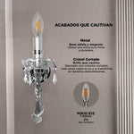 Arbotante Maria Theresa RG5006-1W Plateado