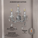 Arbotante Maria Theresa RG5006-3W Plateado
