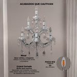 Arbotante Maria Theresa RG5006-6W Plateado