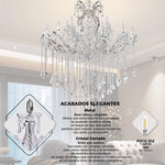 Candil Maria Theresa RG5001-25L Plateado