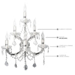 Arbotante Maria Theresa RG5006-6W Gold