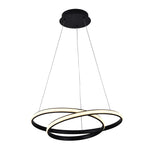 Candil Lámpara RINGS 3 Cambios de Luz y Altura Regulable CONTEMPO