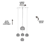 Candil Globos GL1823-5