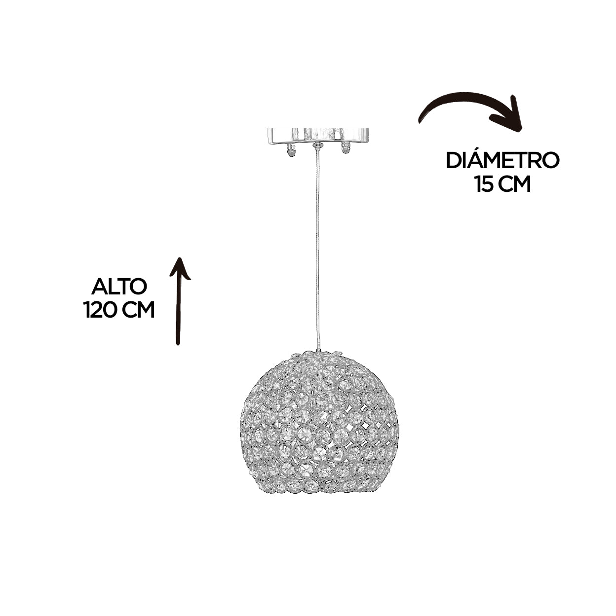 Candil Globos GL2301 Light Depot