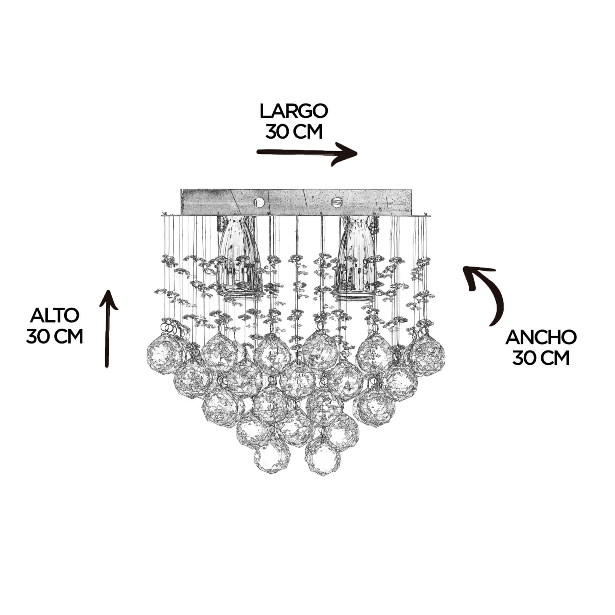 Candil Williams Krystal P22030/4 – Light Depot